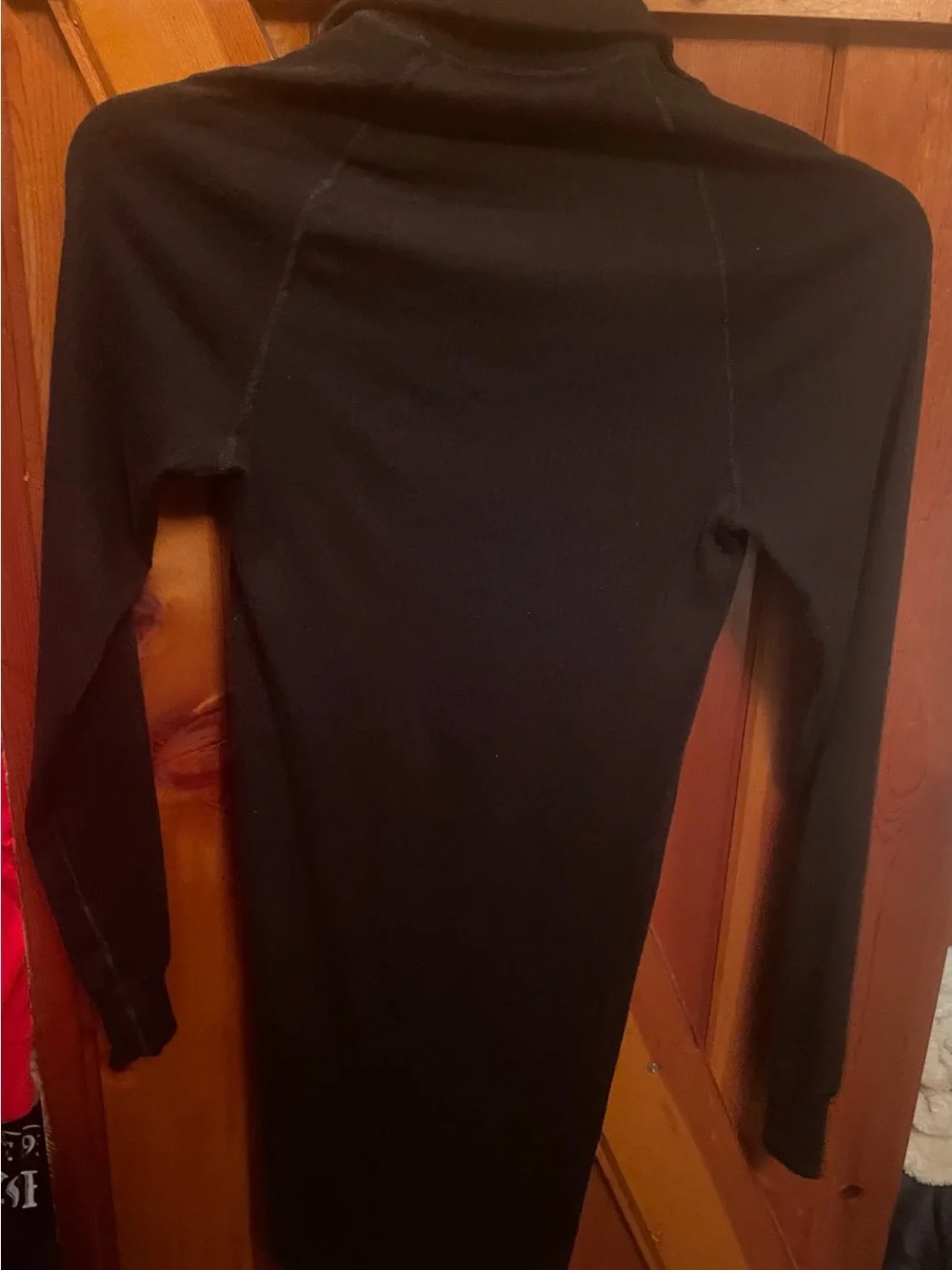 Men’s Craft Layer 1 Base Layer Undershirt Quarter-Zip Black XL Polyester